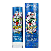 ED HARDY front bottle showing label and glass with vibrant citrus appeal