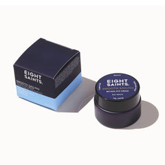 Eight Saints cream texture close-up showing smooth, hydrating formula for delicate skin