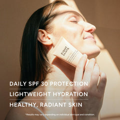 Eight Saints texture close-up highlighting lightweight, hydrating finish