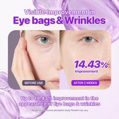 EIOM close-up hydrogel texture showing smooth, cooling hydration benefit