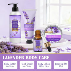 EIRNAY soy candle burning to create calming lavender ambiance