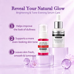 Elarenne gentle cleanser pump close-up demonstrating quick, non-drying cleanse