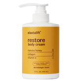 Elastalift front packaging jar showing product and brand for clear identification and trust