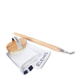 ELEMIS front view of brush showing shape and premium finish for confident daily exfoliation