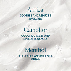 ELEMIS gel applied to shoulder offering quick post-work tension relief