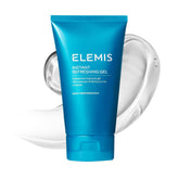 ELEMIS cooling gel front bottle showing 150ml and ease of use