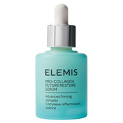 ELEMIS front packaging showing bottle and branding, conveys luxury