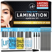 Elevate The Beauty front packaging showing complete at-home lamination kit benefit