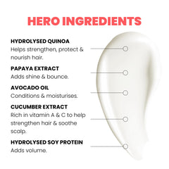 ELEVEN AUSTRALIA conditioner applied to wet hair to detangle and add lift