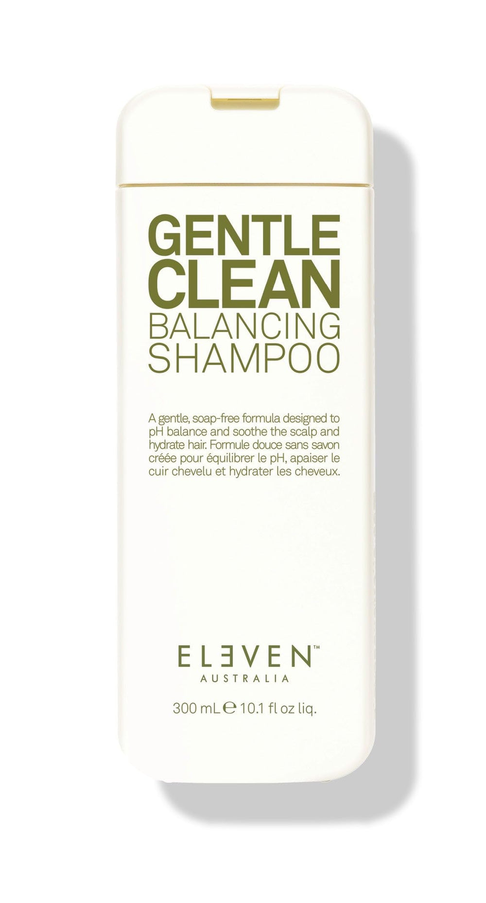ELEVEN AUSTRALIA front bottle view showing gentle clean packaging and mild formula benefit