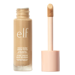 e.l.f. front bottle shot showing shade 5 Medium/Tan and glow