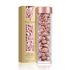Elizabeth Arden front packaging showing 90 capsules and product benefit