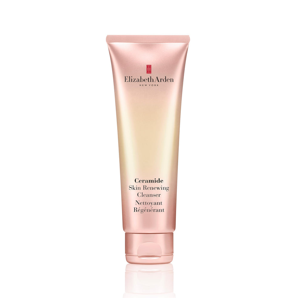 Elizabeth Arden front packaging showing 4.2 oz cleanser and brand name benefit