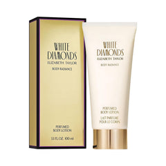 Elizabeth Taylor White Diamonds front bottle shows elegant packaging and instant recognition