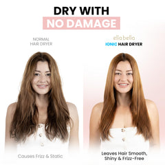 ELLA BELLA diffuser attachment close-up improving curl definition and volume