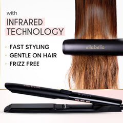 ELLA BELLA in hand to show slim scale and comfortable ergonomic grip advantage