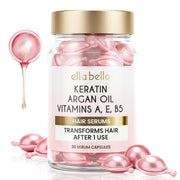 ELLA BELLA front box with 30 single-use capsules showing travel-ready packaging and gifting benefit