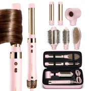 ELLA BELLA front packaging showing complete 6-in-1 kit and benefit of multi-function styling