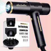 ELLA BELLA front view showing sleek dryer design and fast-drying benefit