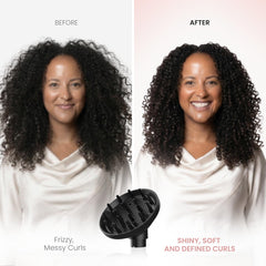 ELLA BELLA contoured prongs side view lifting roots gently for added volume