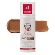 EltaMD deep tinted front packaging showing SPF 40 protection