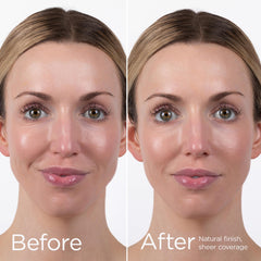 EltaMD matte finish comparison reducing shine for a smoother complexion