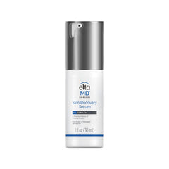 EltaMD front packaging of Skin Recovery Serum showing clean professional design and calming effect
