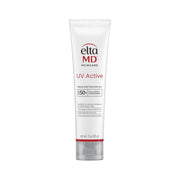 EltaMD front packaging showing SPF 50+ protection and clear benefits