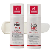 EltaMD bottle front pump showing clean packaging and easy dispensing benefit