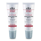 EltaMD front packaging showing SPF 36 protection and clear finish benefit