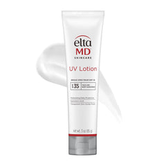 EltaMD tube front packaging showing SPF 35 and clear zinc oxide benefits