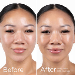 EltaMD UV Restore dispensing a small amount to show smooth, buildable coverage benefit