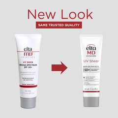EltaMD pump close-up dispensing sunscreen for precise, mess-free application