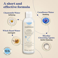 Embryolisse floral ingredient close-up highlighting soothing botanicals