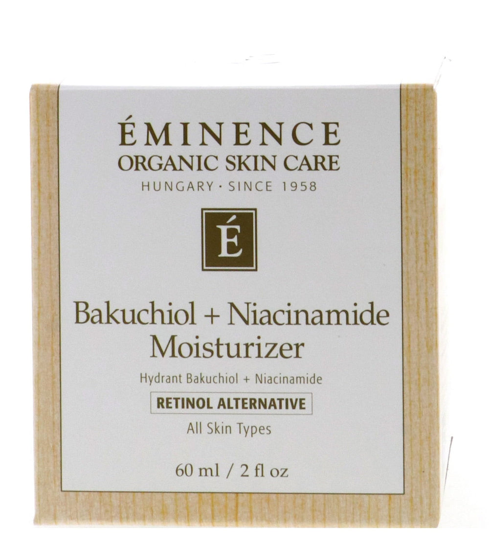 Eminence jar front view showcasing brand and clear product benefits