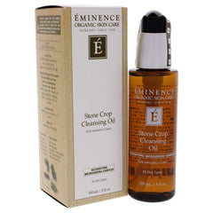 Eminence texture close-up showing oil drop, demonstrates lightweight absorbency