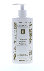 Eminence clear skin tube front view showing brand and calming benefit