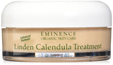 Eminence front jar view showing product and soothing benefit