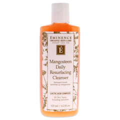 Eminence Mangosteen front packaging showing bottle promotes luminous skin