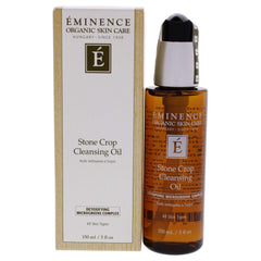 Eminence front bottle view showing clean label and size, easy application benefit