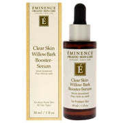 Eminence willow bark booster front bottle showing label and clean packaging benefit clarifies skin