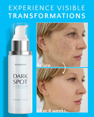 EnaSkin serum texture on fingertip highlighting light, hydrating absorbency