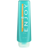 Enjoy front packaging showing product and clear benefit of lightweight styling