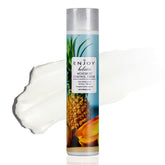 Enjoy front packaging showing jar and benefit of volumizing control