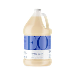 EO gallon front view showing label and lavender scent benefits