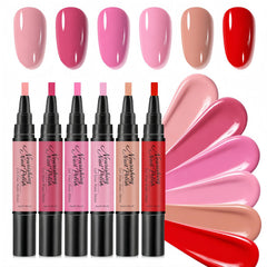 EONFAVE front packaging showing six coordinated colors and portable pens benefit convenience
