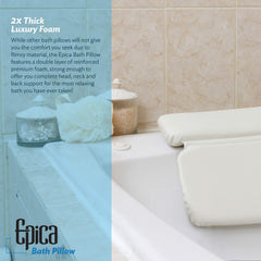 Epica double‑thick foam cross section showing durable support