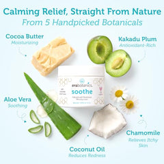 Era Organics open jar with visible label highlighting natural ingredients