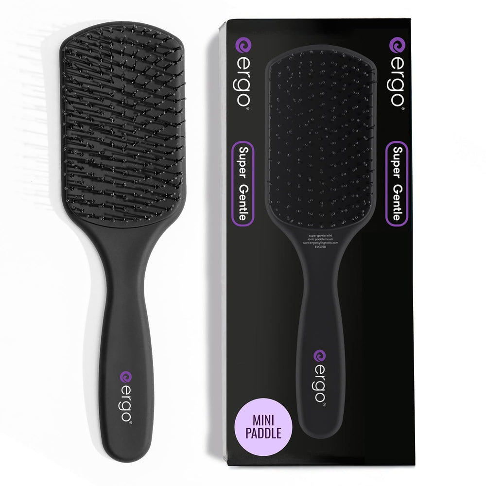 ERGO mini paddle front view showing compact shape and smooth finish