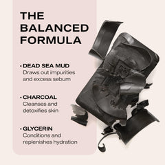 Erno Laszlo foam lather on hand demonstrating cleansing action and ease